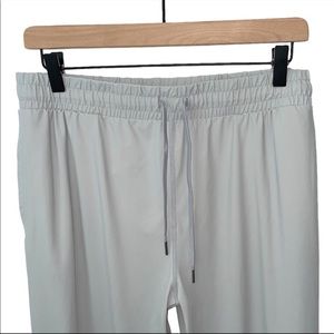 Zyia Active Gray Everywhere Zipper Jogger Athletic Pants